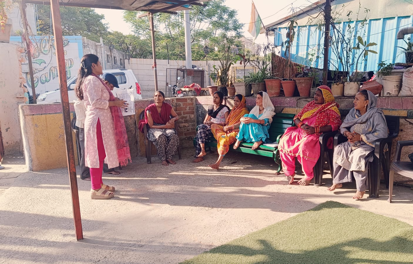 Family counselling session